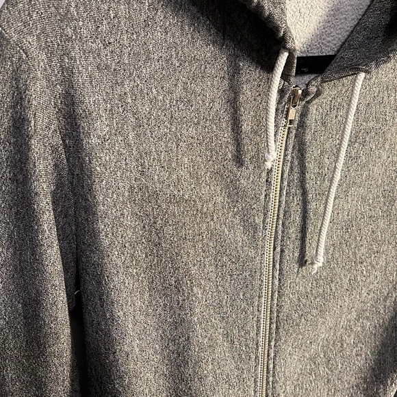 Grey American Apparel Zipup - Picture 2 of 5